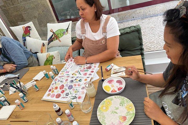 Ceramic Painting Workshop in Portugal