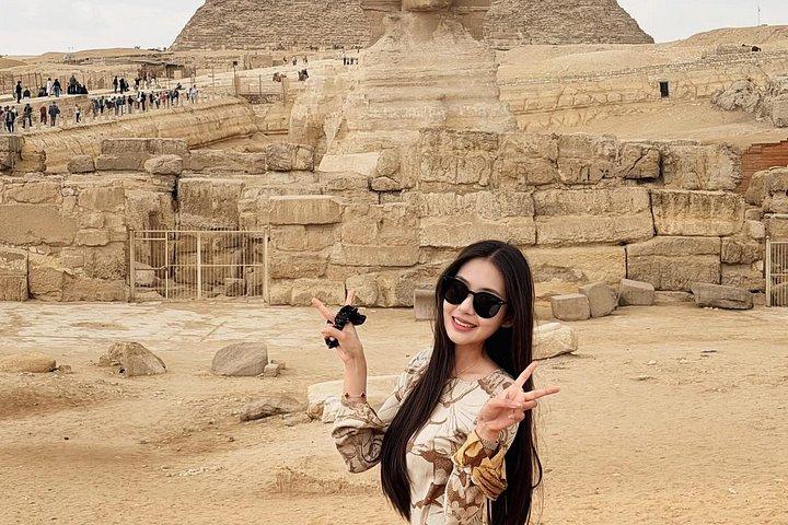 Vipギザのピラミッド、スフィンクス、アレクサンドリア港からグランド新しい博物館