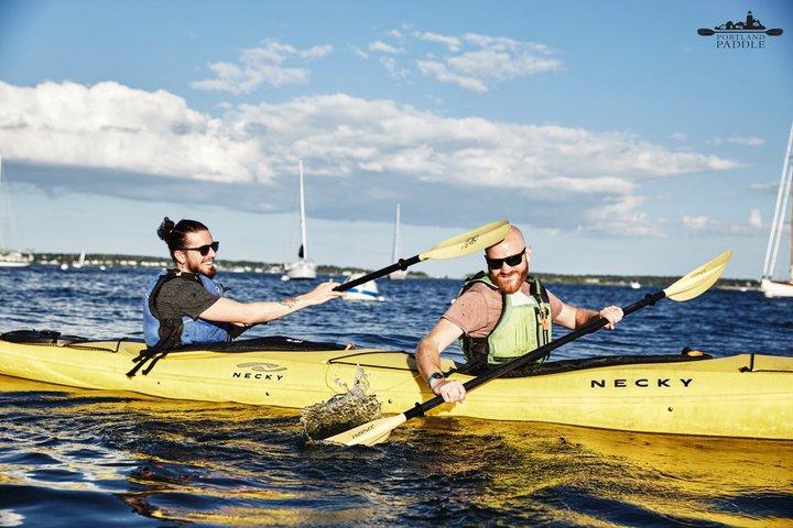 Sunset Sea Kayak Tour em Casco Bay