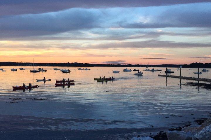 Sunset Sea Kayak Tour em Casco Bay