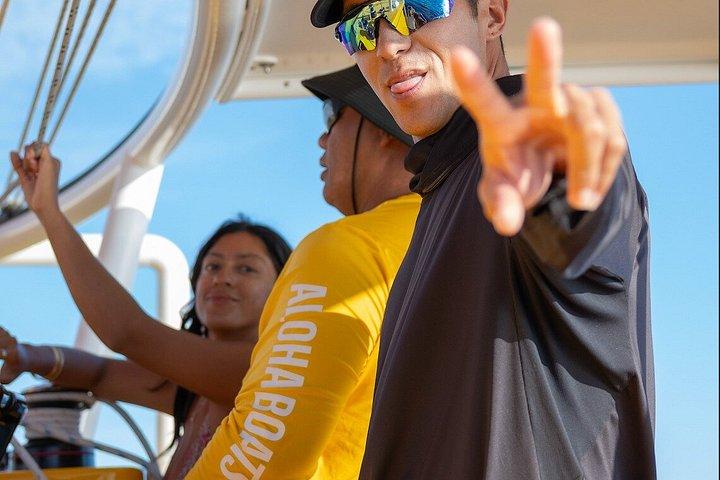 ナホク3カタマラン1時間ワイキキセイル