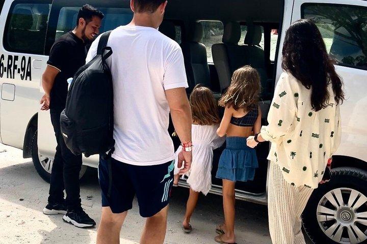 Privater Transport Cancun oder Tulum Flughafen nach Tulum Stadt