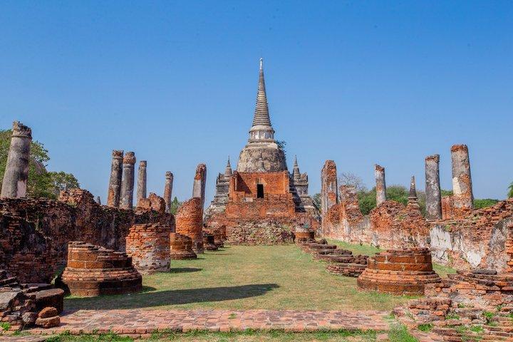 Ayutthaya City Tour og Grand Pearl Cruise fra Bangkok