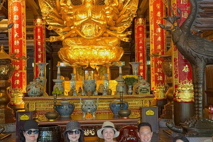 ニンビンツアー：チャンアン、ホアルー古都、バイディンパゴダ