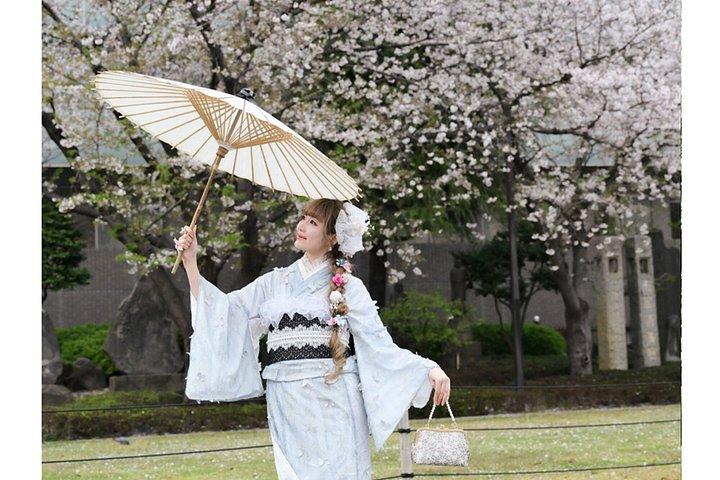 東京浅草レンタル着物と写真撮影