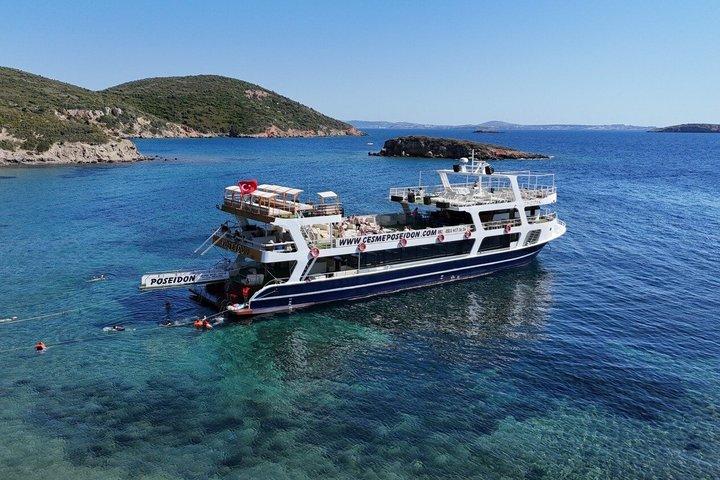 Cesme Bootstour Hidden Bays Kreuzfahrt mit Schwimmstopps