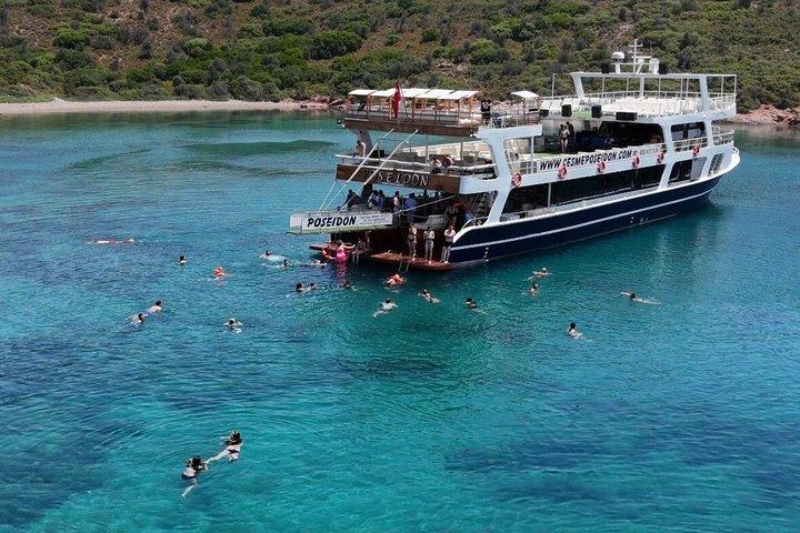 Cesme Bootstour Hidden Bays Kreuzfahrt mit Schwimmstopps