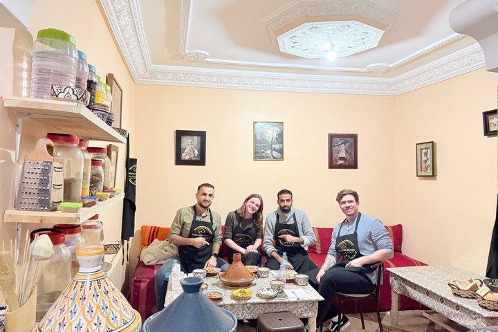 Classe de cozinha com ABDO em Marrakech "casa de Marrakech"