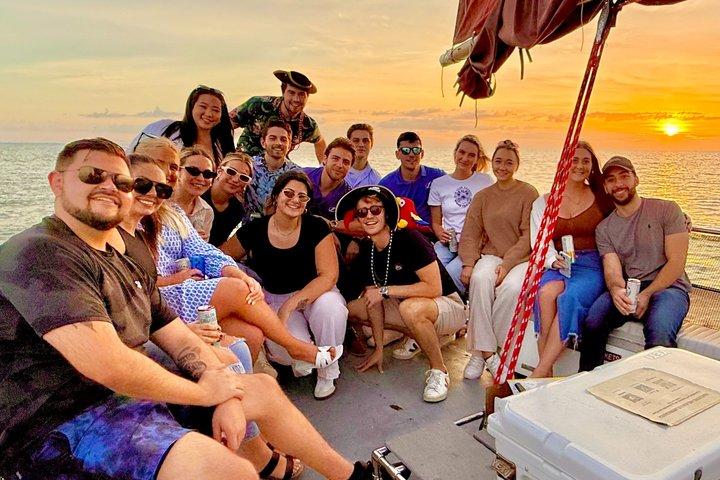 Suncoast Sailing's Sunset Sailing-ervaring!