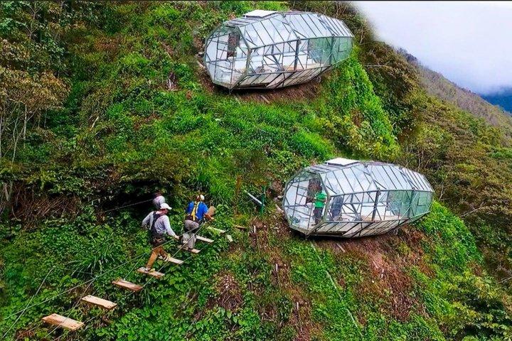 Inca Jungle Trail to Machu Picchu 3 Day Adventure with Sky Lodge