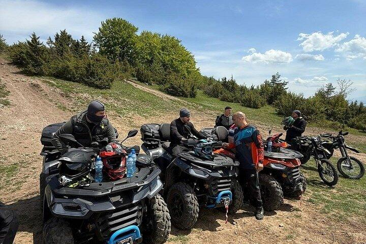 ATV Off Road Tour Near Sofia Guided Quad Bike Experience