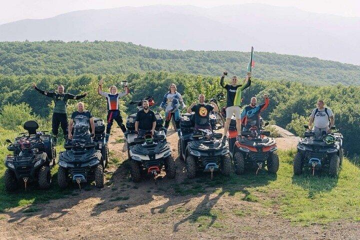 ATV Off Road Tour Near Sofia Guided Quad Bike Experience