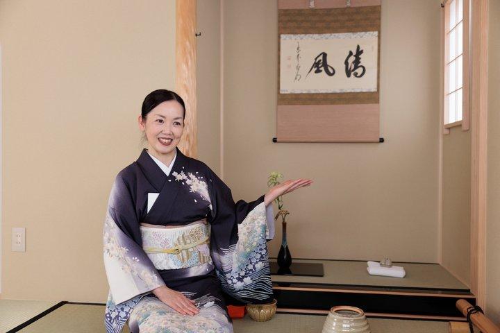 本物の京都茶道：Camの花茶屋
