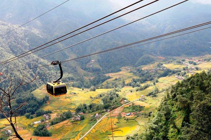 Sapa : Fansipan Cable Car,Village,Moana,Alpine Coaster,Bridge de Vidro