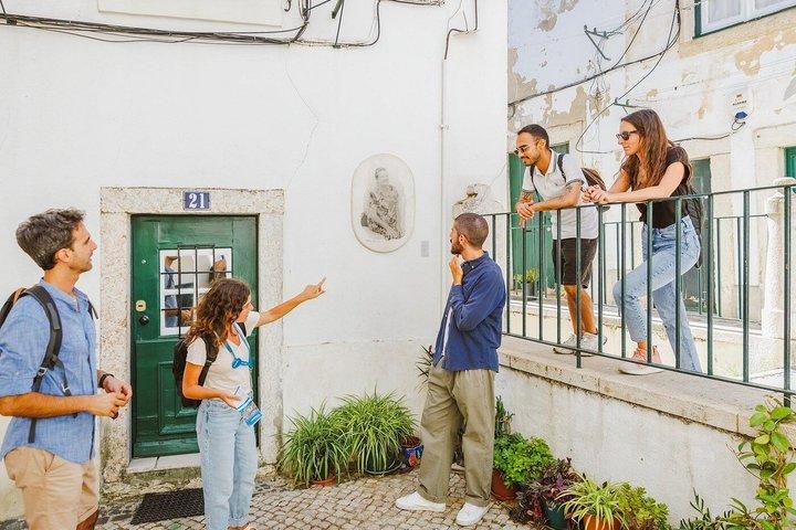 Il meglio di Lisbona Tour a piedi Baixa Alfama Chiado Rossio Food Natas