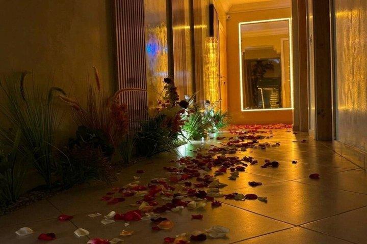Chouf L'Or レストランでのディナー付きのロマンチックなスパ体験