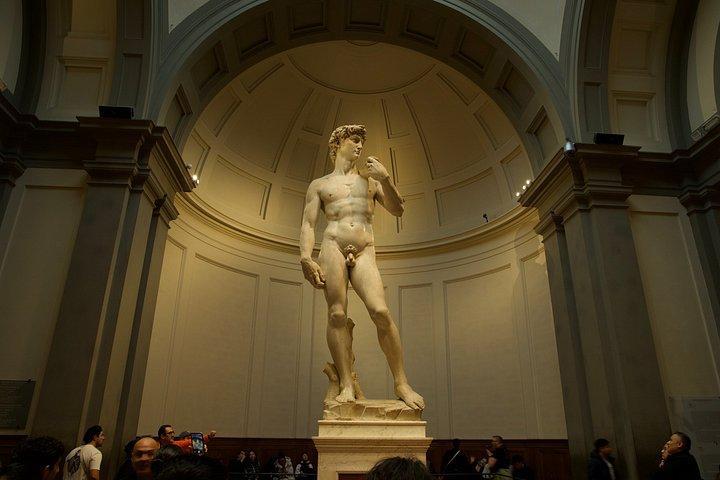 Florence : Billet d'entrée chronométré du David de l'Académie Michel-Ange