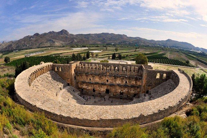 Perge Aspendos og Waterfall med frokost fra Side