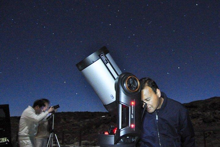 Tour en autobús por el Parque Nacional del Teide, cena, puesta de sol y observación de estrellas