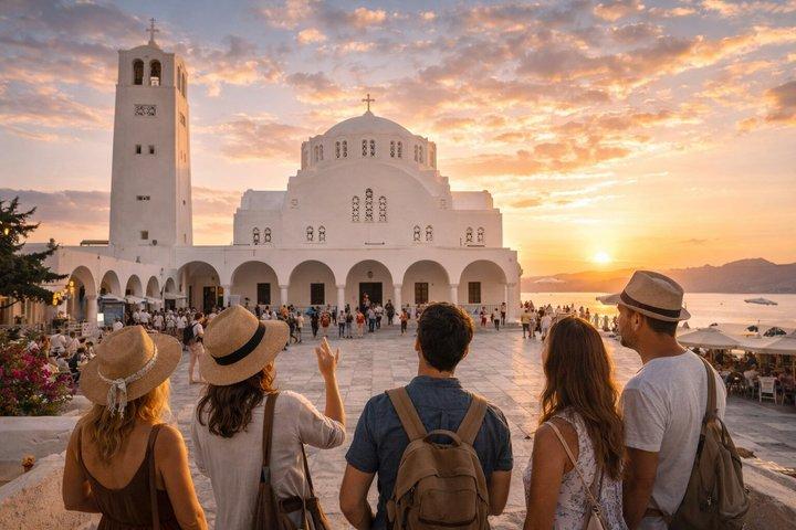 Igrejas de Santorini e monumentos sagrados