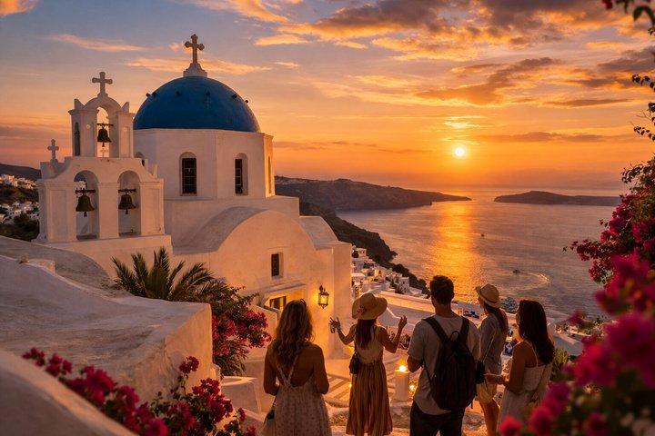 Igrejas de Santorini e monumentos sagrados