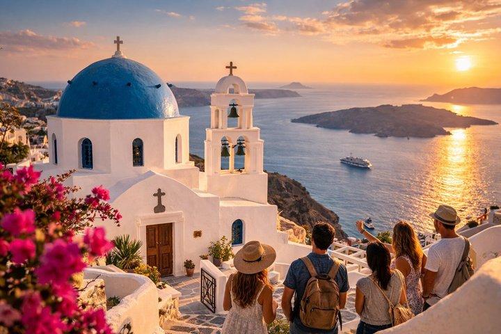 Igrejas de Santorini e monumentos sagrados