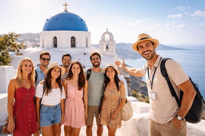Visita guiada a las iglesias y monumentos sagrados de Santorini