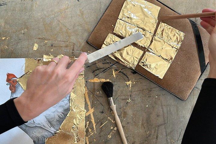 Curso básico de dorado de papel en Venecia