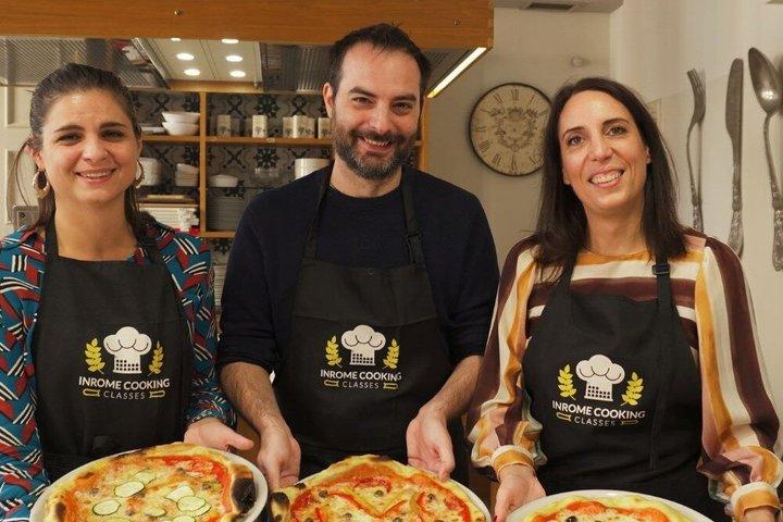 Classe de Pizza e Gelato em Roma