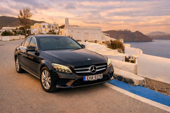 Santorin Privater Transfer : Flughafen oder Hafen