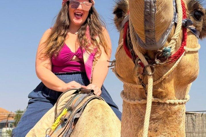 Wadi Bani Khalid Swim Hike with Golden Desert Sunset