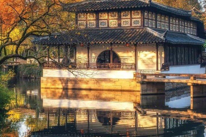 Suzhou Gärten und Canal Grande Tagestour