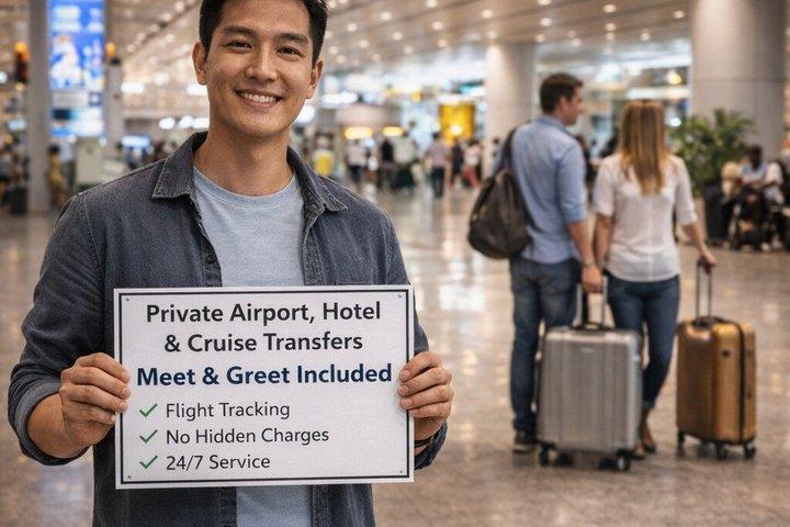 プライベートシンガポール空港、ホテル＆クルーズ送迎|ミート＆グリート