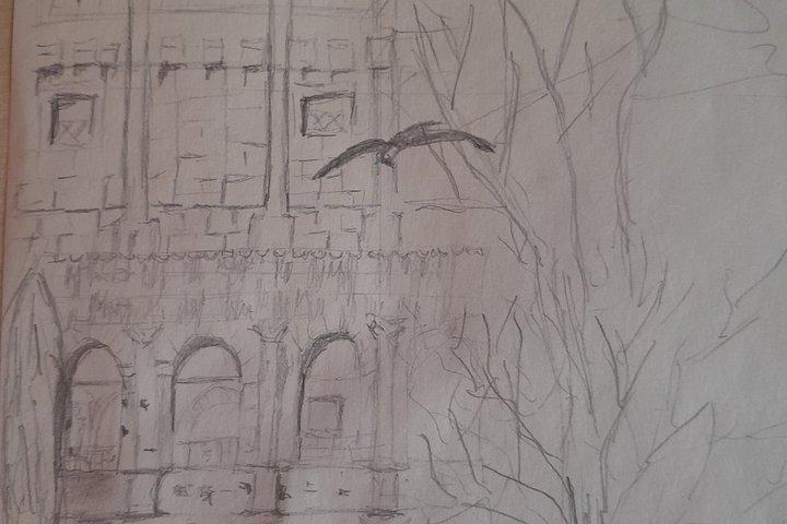See the Colosseum Differently: Relax and Sketch