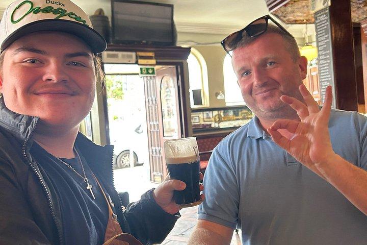 Guinness area & Pints in Dublin by van Top guide Eamo up to 8 PAX