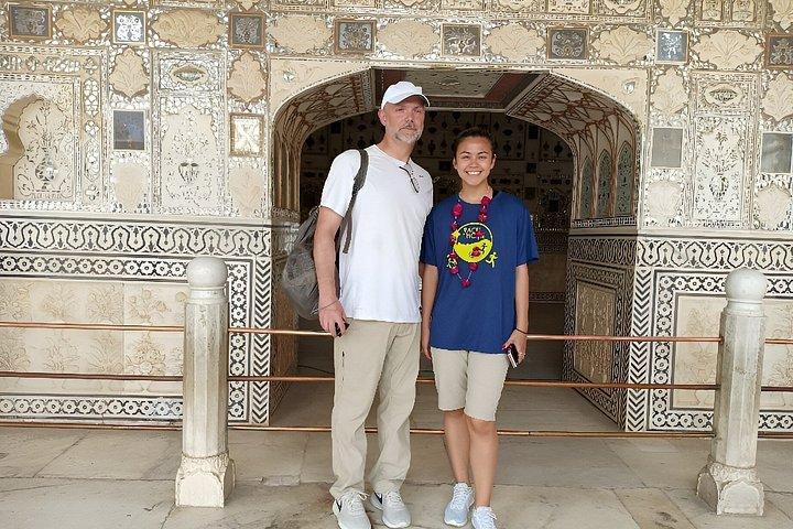 Full Day Jaipur Sightseeing Tour i privat bil med guide