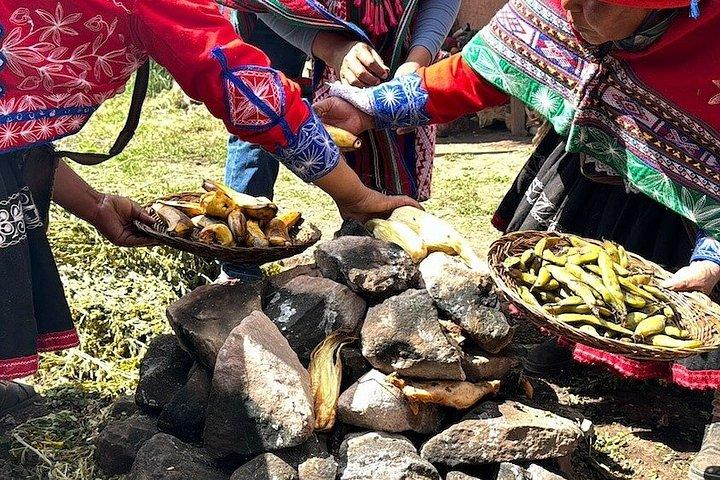 Authentisches Pachamanca Erlebnis im Heiligen Tal
