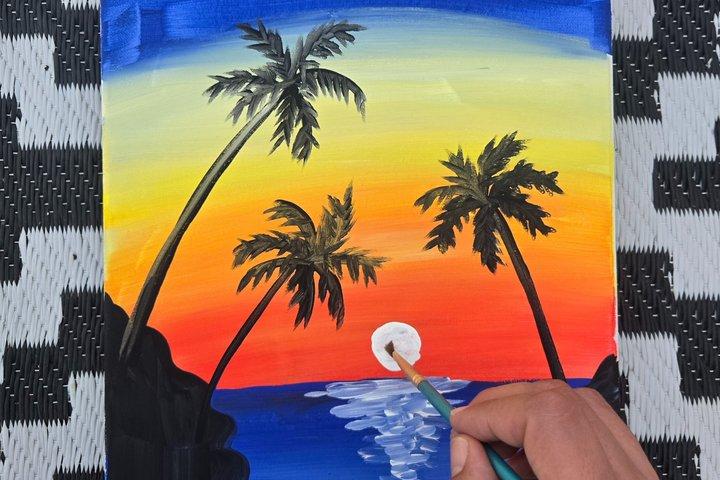 San Diego Paint and Sip Picnic Experience