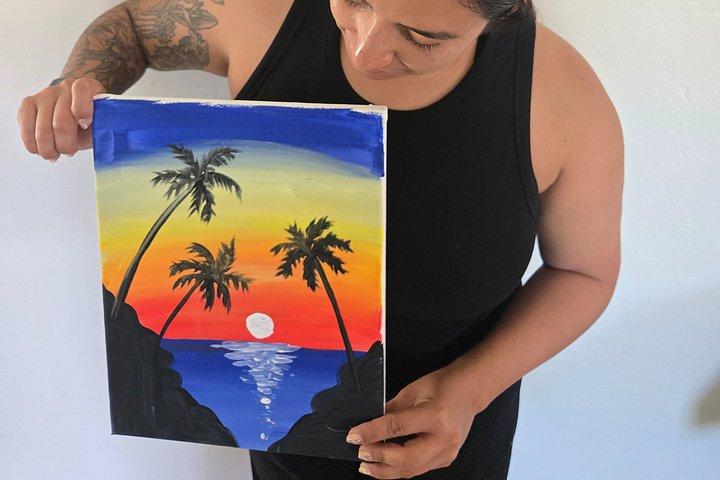 San Diego Paint and Sip Picnic Experience