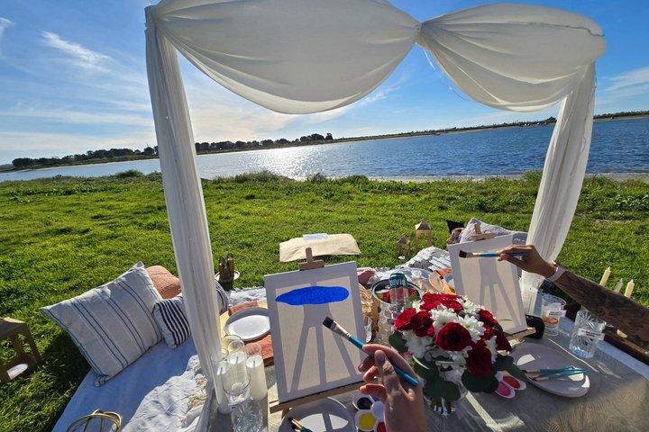 San Diego Paint and Sip Picnic Experience