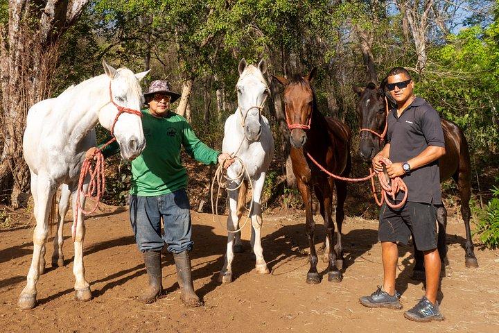 Excursion combinée en VTT et à cheval à Conchal Beach