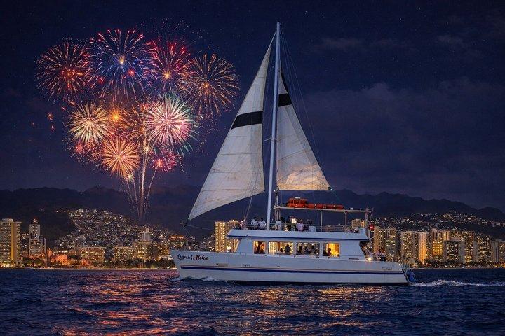 Waikiki Friday Fireworks Cruzeiro de barco a partir de Oahu