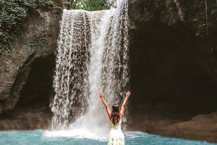 Ubud : Dagtour naar watervallen, tempel en rijstterras