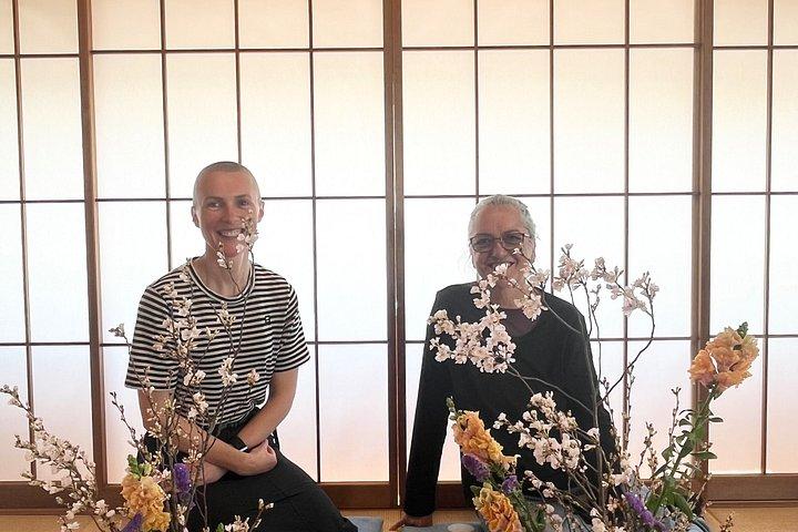 新宿近郊の東京でいけばなウェルネス体験