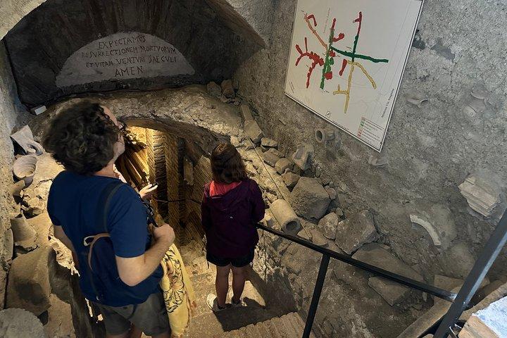 Underground Rome Private Tour for Kids with Saint Clement & Capuchins Crypt