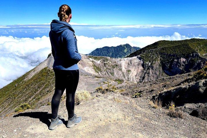 2 in 1 Volcano Combo Tour Irazu Crater Turrialba Eruption Area