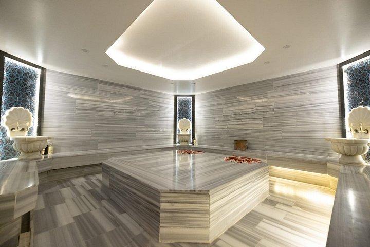 Privat turkiskt bad, massage, pool och bastu