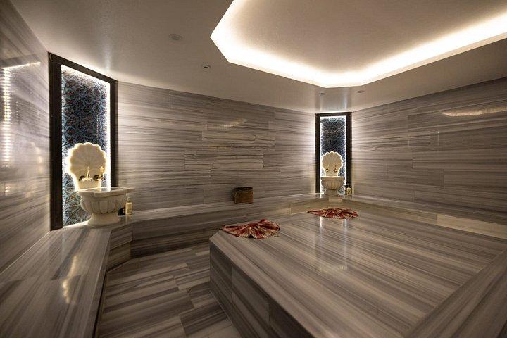 Privat turkiskt bad, massage, pool och bastu