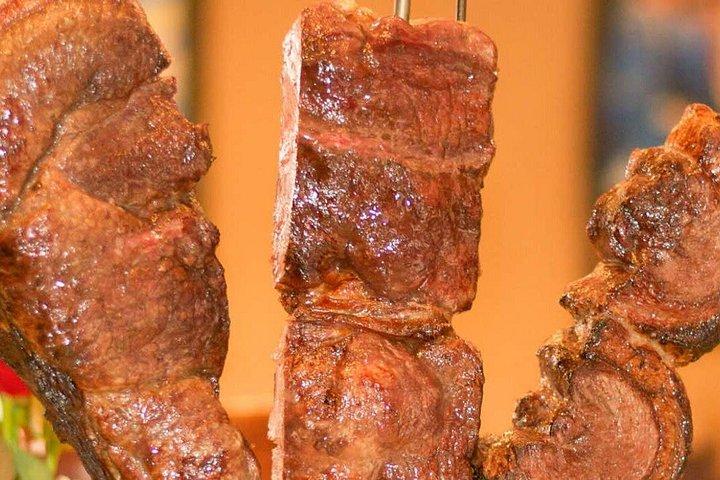ブラジルのシュラスカリアの味ディナー食べ体験