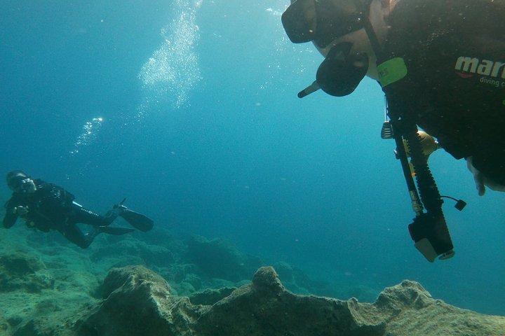 Chania Beginner Scuba Diving per boot